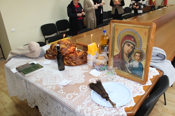 (Русский) Освящение здания районного совета 02 февраля 2017год