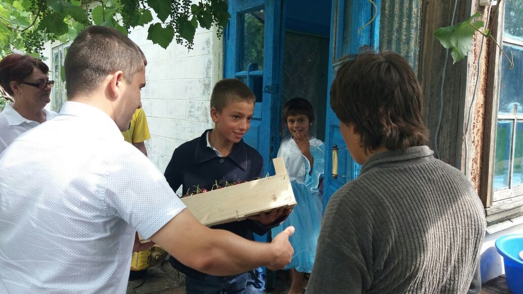 Благотворительная акция от председателя района