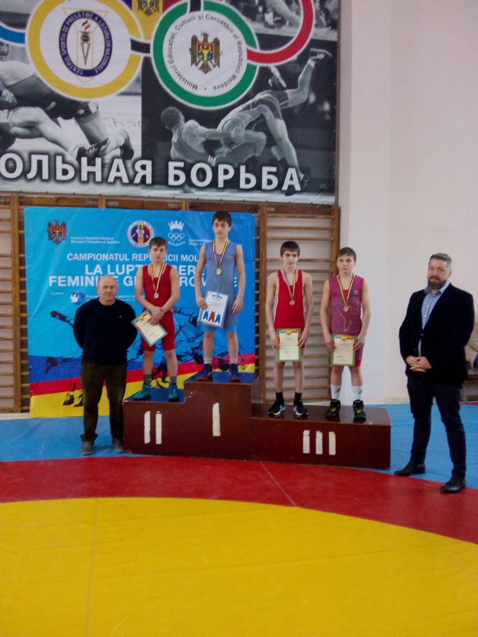 Чемпионат Молдовы по вольной борьбе 18.02.2018