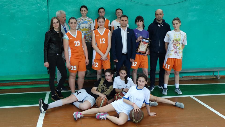 Награждение победителей Чемпионата РМ по баскетболу,  20 апреля 2017 год