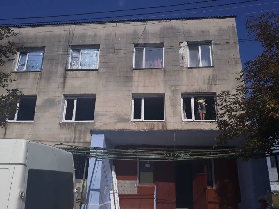 Ремонт общежития „Общества слепых” г.Басарабяска