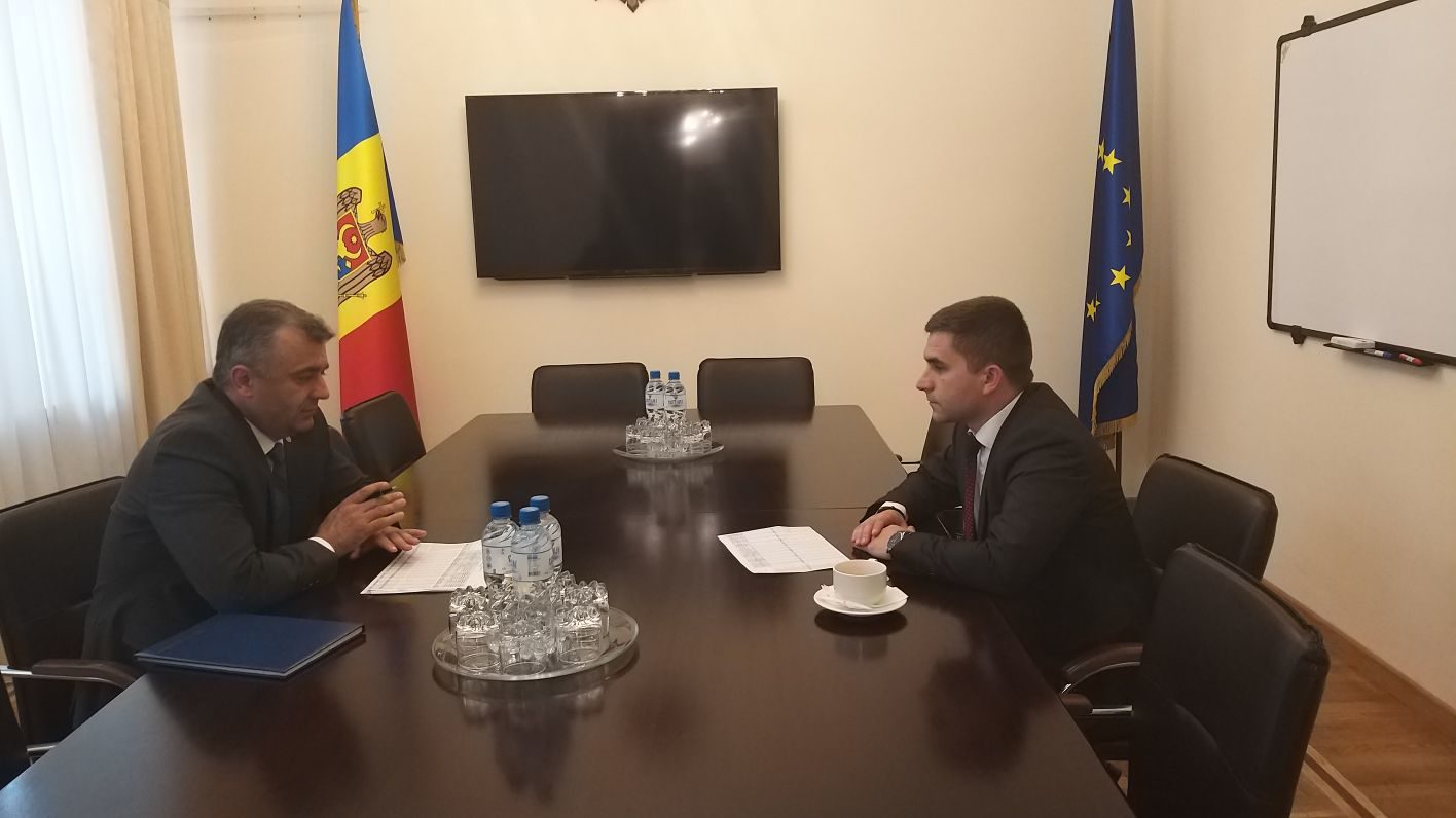 Рабочая встреча с министром финансов РМ, май 2019