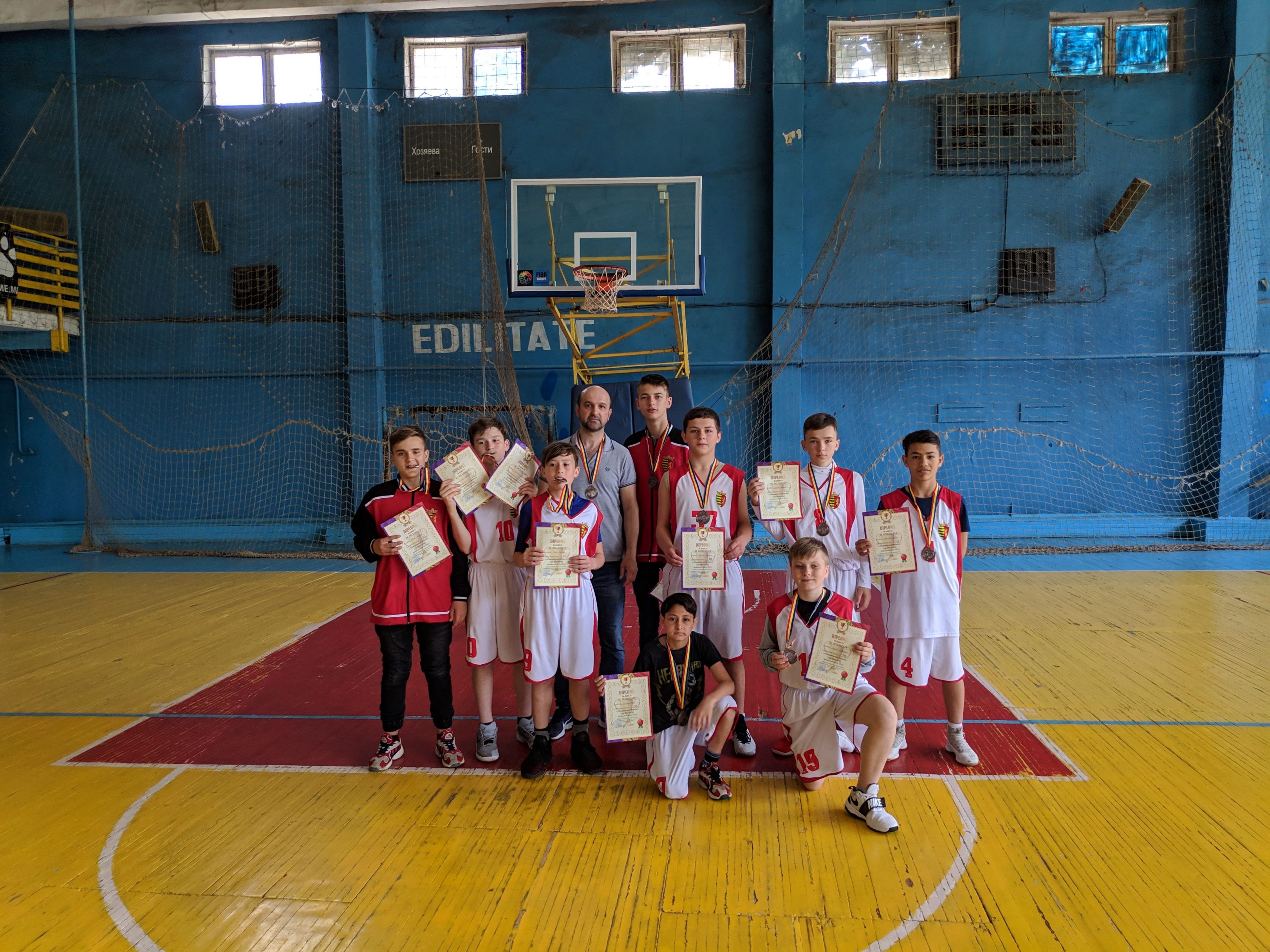 Чемпионат Молдовы по баскетболу, U-14,  13-17 мая 2019 год