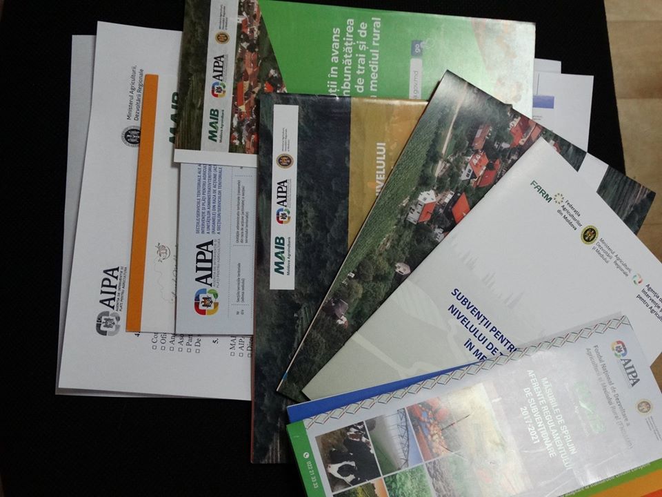 Сampania de informare privind obținerea subvențiilor pentru anul 2020