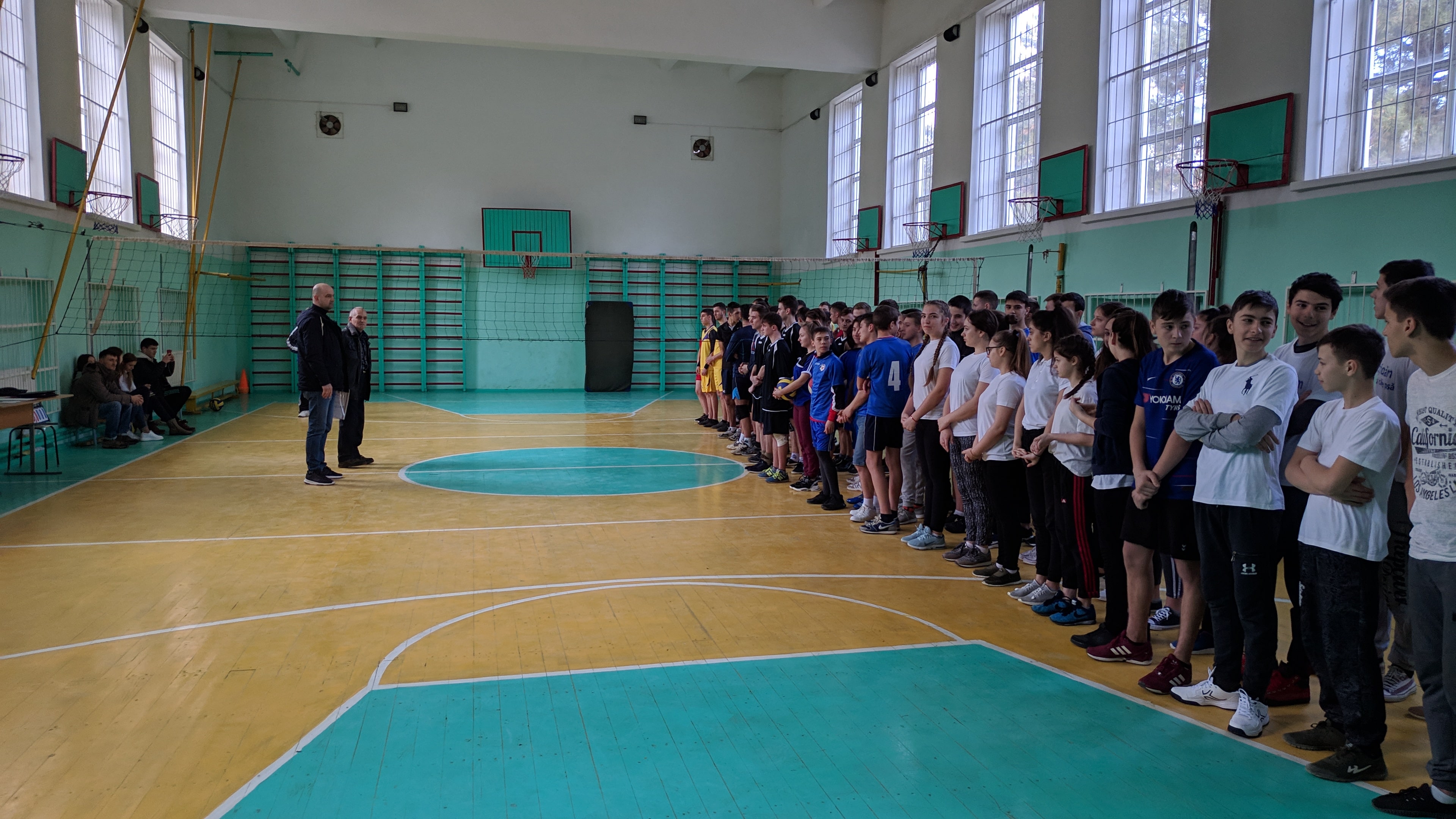 Районный чемпионат по волейболу, среди команд  общеобразовательных учреждений Бессарабского района