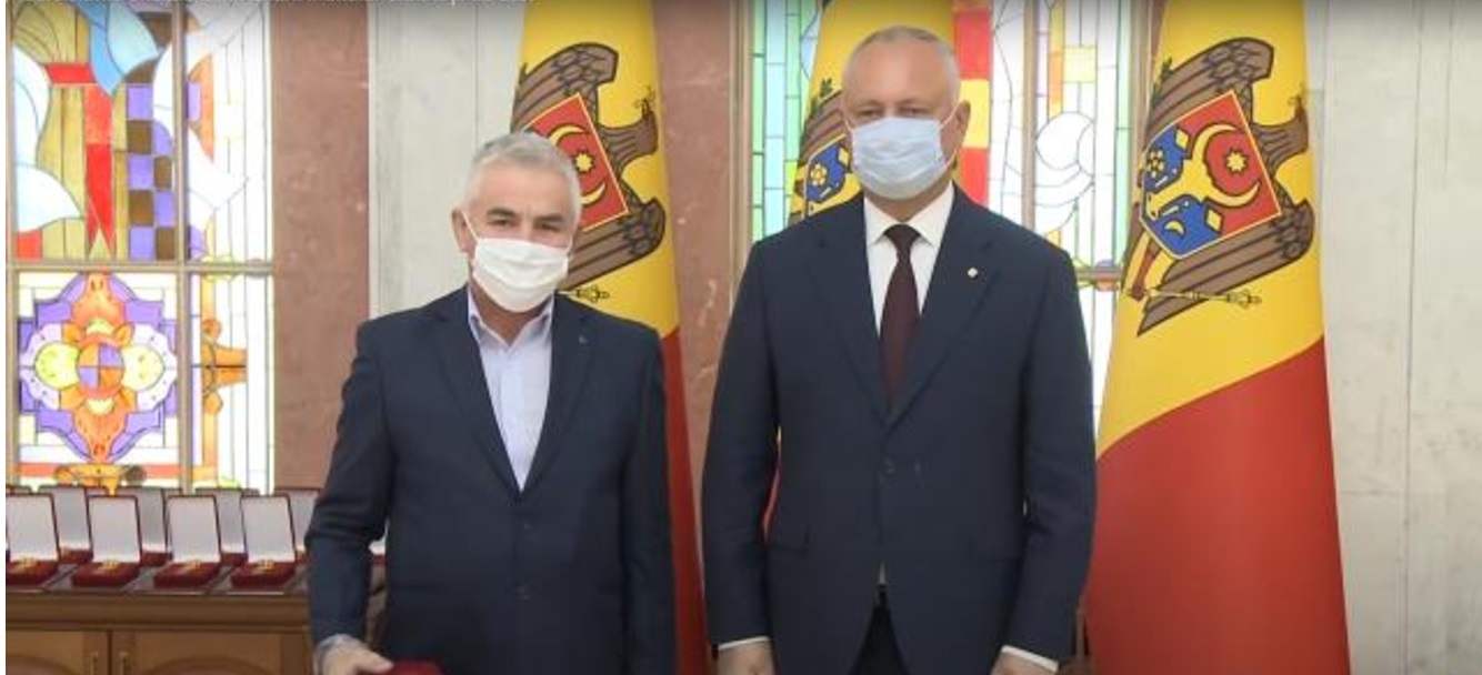 Орденом „Gloria Muncii” награжден советник Районного совета Басарабяска Русу Георгий Иванович 28.09.2020