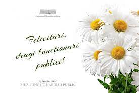 Mesaj de felicitare cu ocazia zilei funcţionarului public