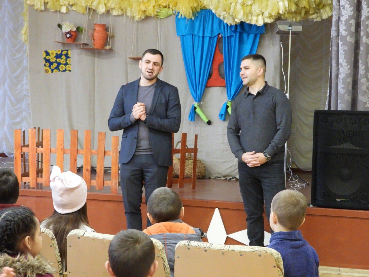 Новогодняя акция представительства Россотрудничества и Посольства России в районе Басарабяска