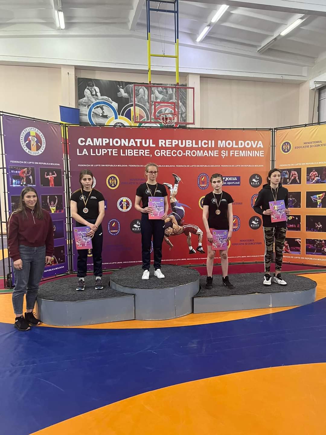 Чемпионат Республики Молдова по вольной борьбе, среди юниоров (2005-2007), 14-16.04.2022