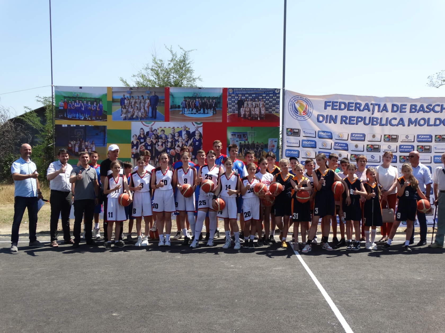 Торжественное открытие баскетбольной площадки, ТЛ Н.В.Гоголь