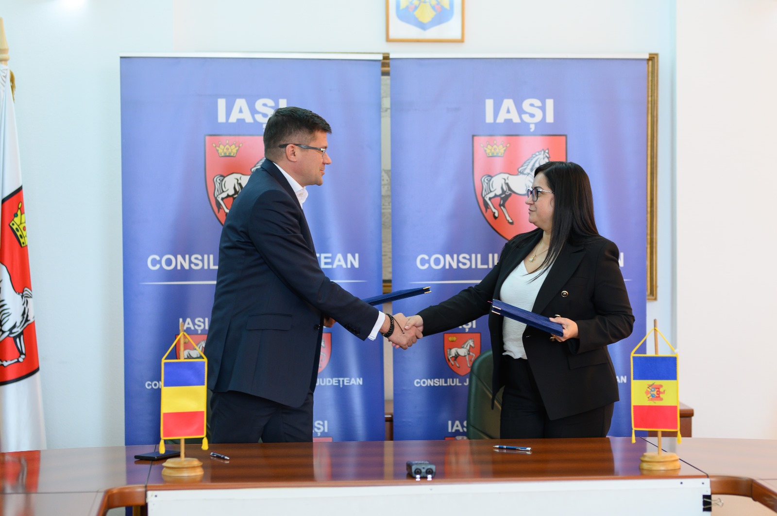 Acord de cooperare între raionul Basarabeasca și Județul Iași, România!